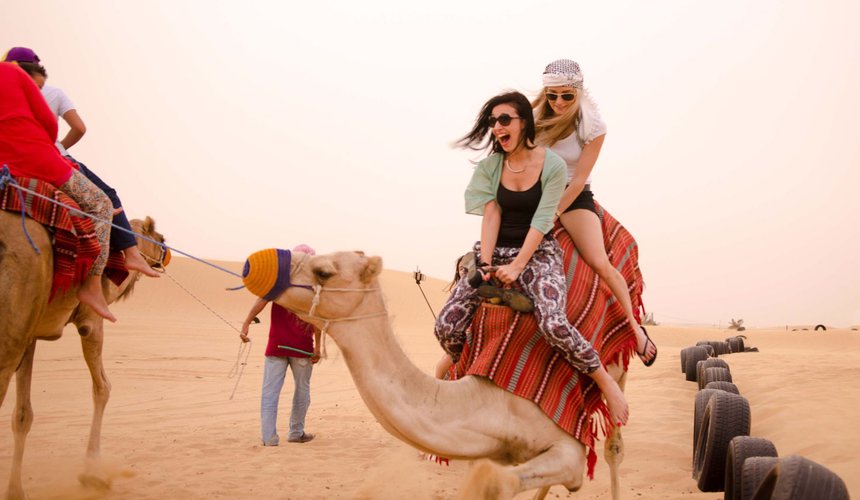 Camel Riding in the Desert - A True Adventure Story